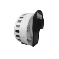 DK-22210 (DK22210) Συμβατές Αυτοκόλλητες Ετικέτες 29mmx30,48m  για Εκτυπωτή Ετικετών BROTHER σε Λευκό Χρώμα